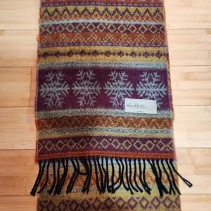 Elan blanc elanblanc winter themed scarf